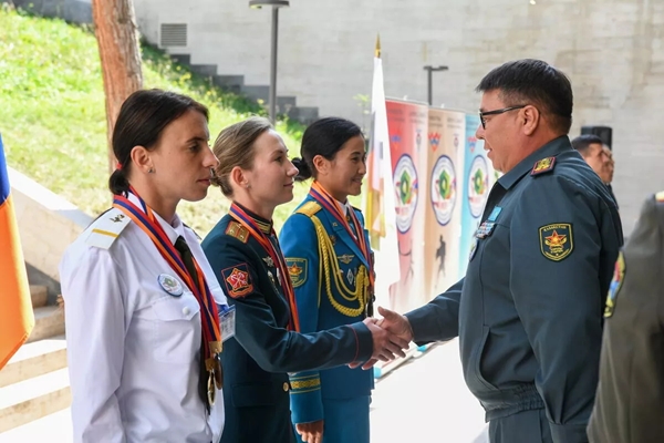 Kỷ lục về số lượng nữ quân nhân thi đấu tại Army Games 2021